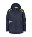 DASSY Kalama Dames Softshell Werkjas Donkerblauw/Geel