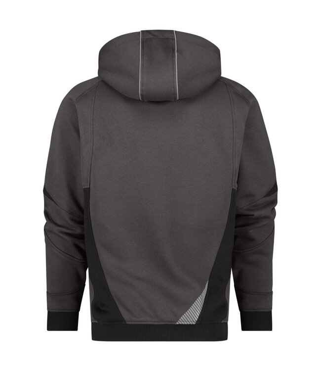 DASSY Lunax D-FX Werktrui met Rits Grijs/Zwart