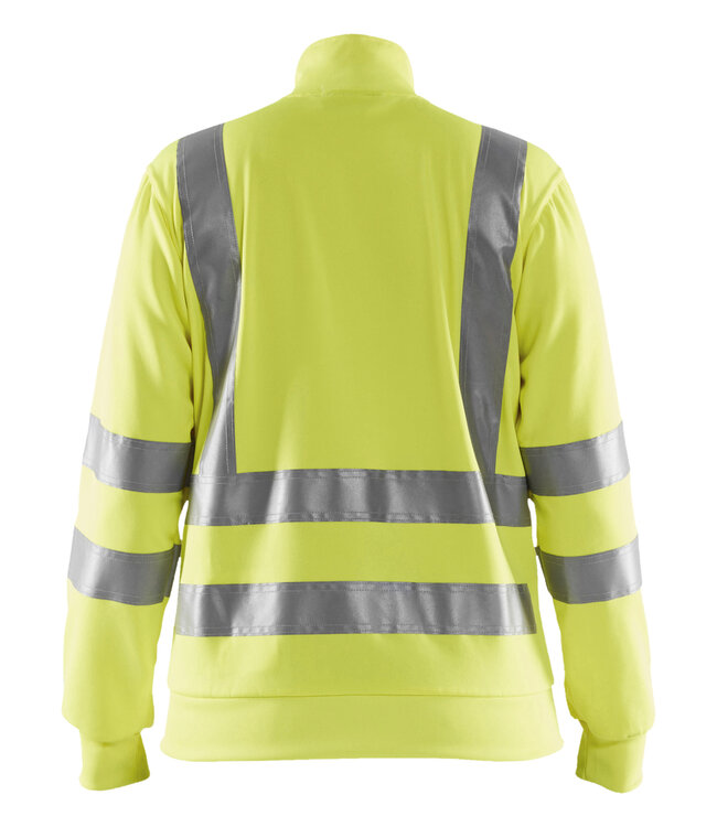 Blaklader 3308 Reflecterende Dames Werksweater Geel
