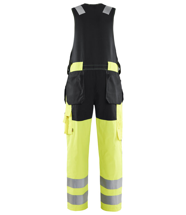 Blaklader 2653 Reflecterende Amerikaanse Overall Geel/Zwart