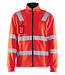 Blaklader 4833 Reflecterende Fleece Werkjas Rood