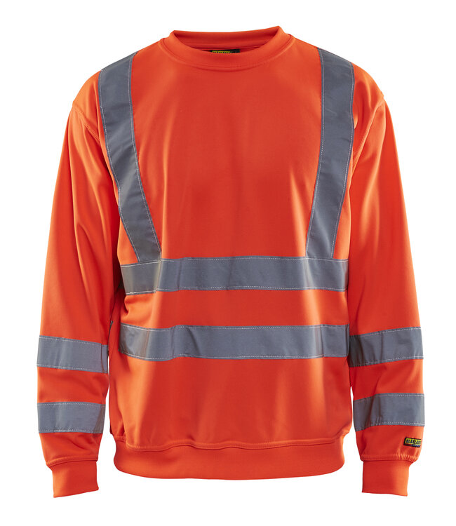 Blaklader 3341 Reflecterende Werksweater Rood