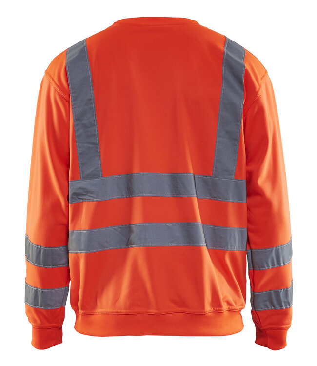 Blaklader 3341 Reflecterende Werksweater Rood