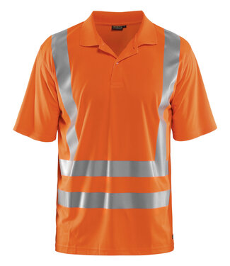 Blaklader Blaklader 3391 Reflecterende UV Werkpolo Oranje