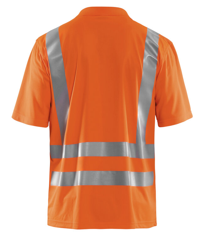 Blaklader 3391 Reflecterende UV Werkpolo Oranje