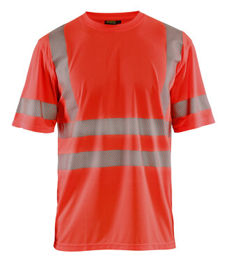 Blaklader Blaklader 3420 Reflecterende UV T-Shirt Rood