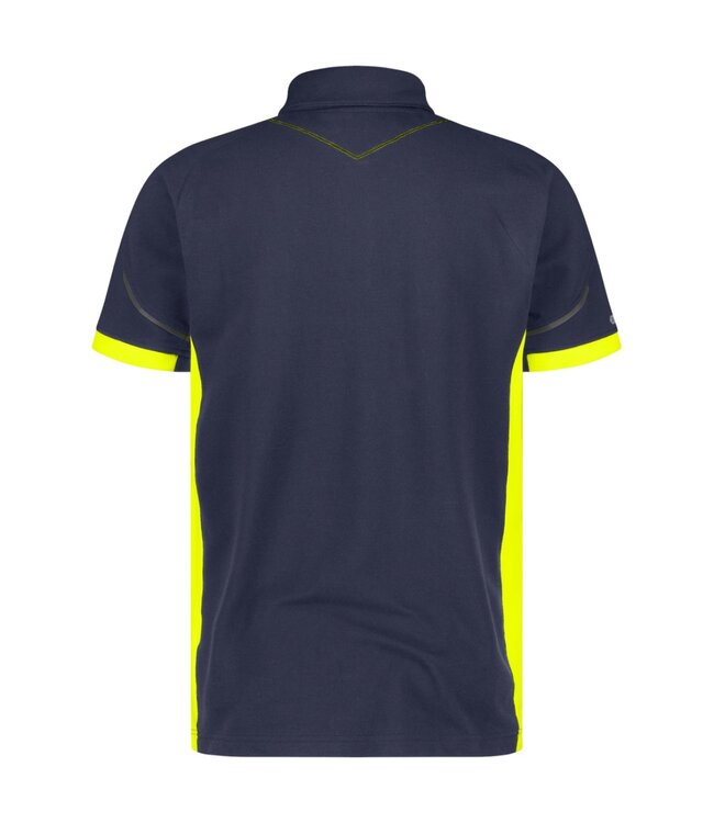 DASSY Veracruz Werkpolo Donkerblauw/Geel