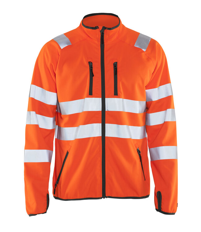 Blaklader 4906 Reflecterende Softshell Werkjas Klasse 3 Oranje