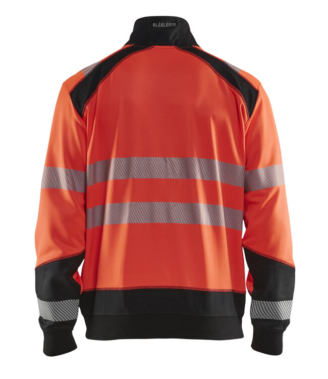 Blaklader 3558 Reflecterende Werktrui Rood/Zwart