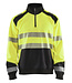 Blaklader 3556 Reflecterende Werksweater Geel/Zwart