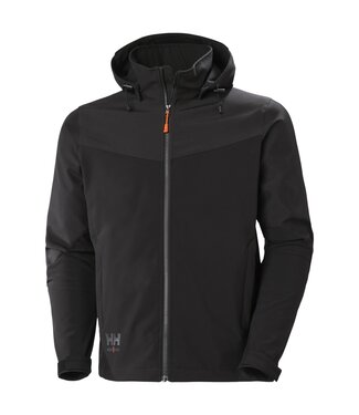 Helly Hansen Helly Hansen Oxford Softshell Werkjas met Capuchon Zwart