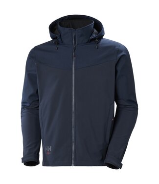 Helly Hansen Helly Hansen Oxford Softshell Werkjas met Capuchon Donkerblauw