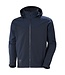 Helly Hansen Oxford Softshell Werkjas met Capuchon Donkerblauw