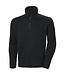 Helly Hansen Knit Fleece Werktrui met Korte Rits Zwart