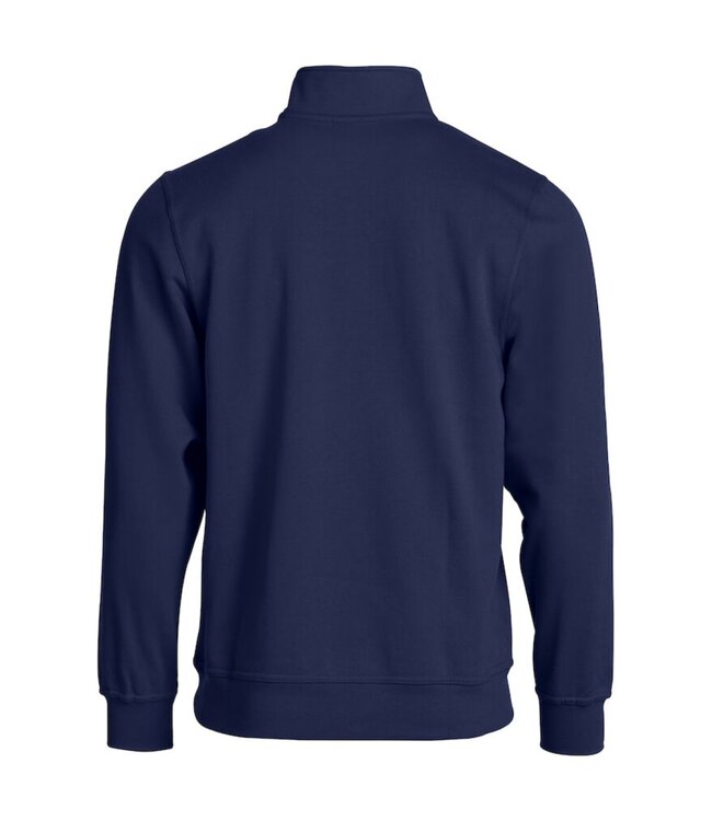 Clique Basic Half Zip Donkerblauw