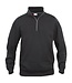 Clique Basic Half Zip Zwart