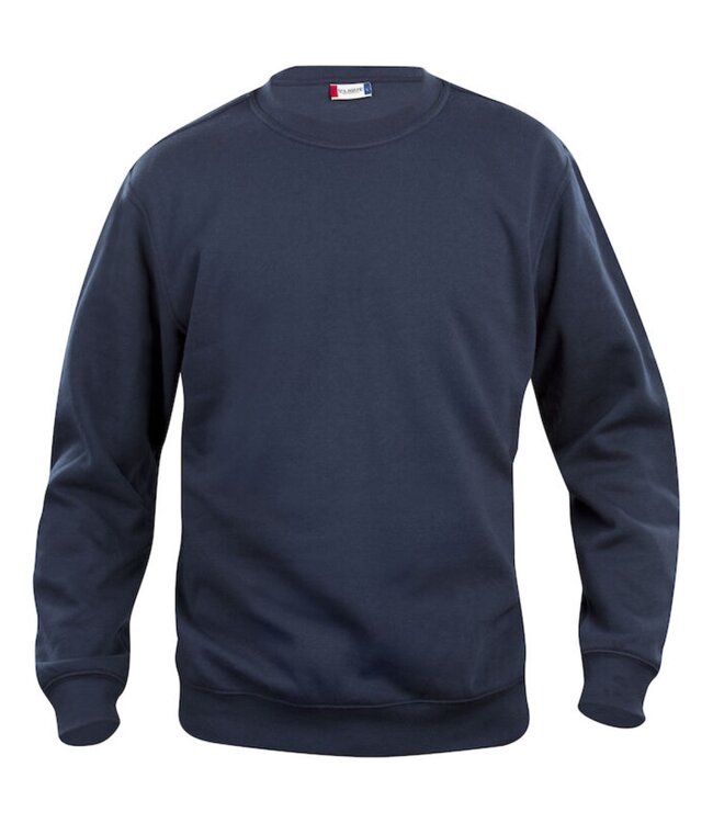 Clique Basic Roundneck Sweater Donkerblauw