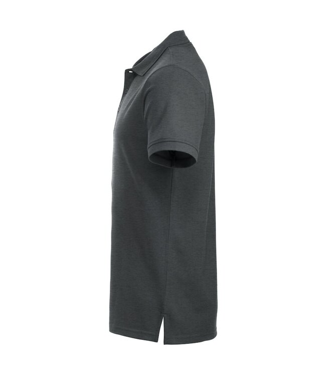 Clique Manhattan Polo Donkergrijs