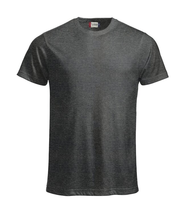 Clique New Classic T-shirt Donkergrijs