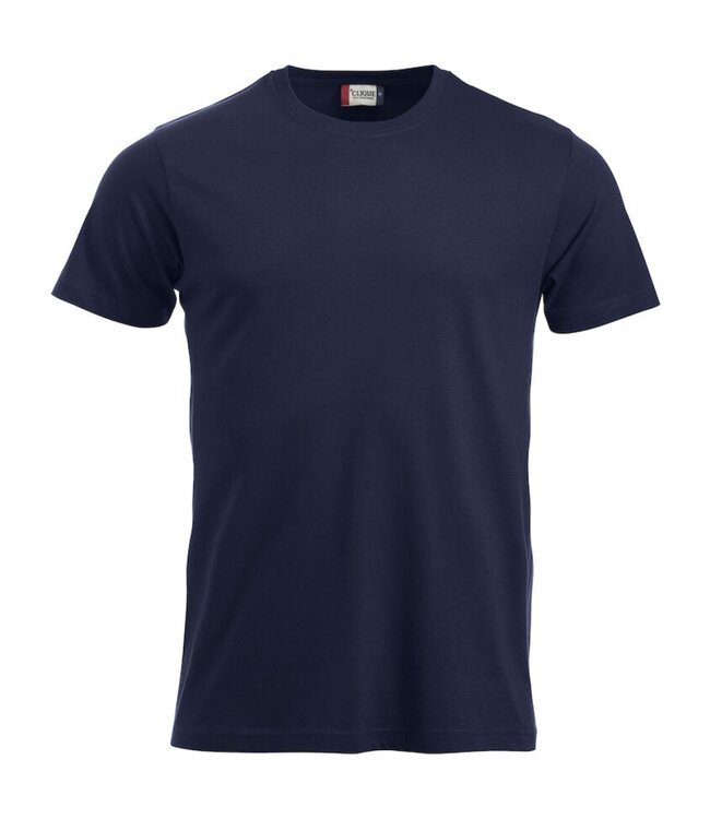 Clique New Classic T-shirt Donkerblauw