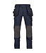 DASSY Matrix D-FX Flex 4-way Stretch Werkbroek Donkerblauw/Grijs