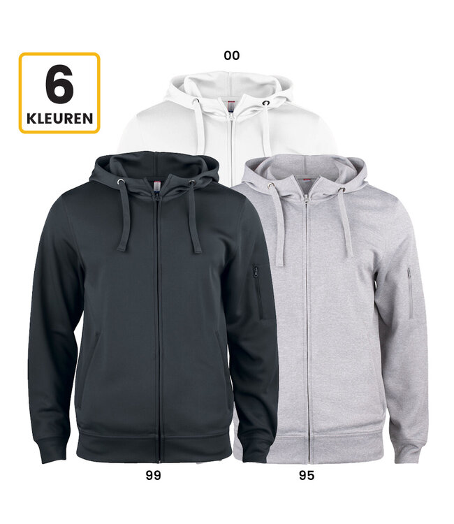 Clique Basic Active Hoody Full Zip
