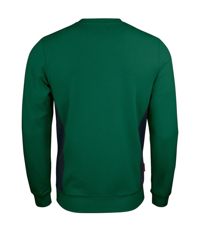 Jobman 5402 Werksweater Bosgroen/Zwart