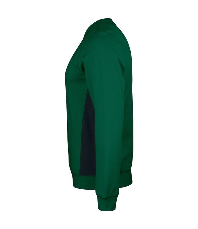 Jobman 5402 Werksweater Bosgroen/Zwart