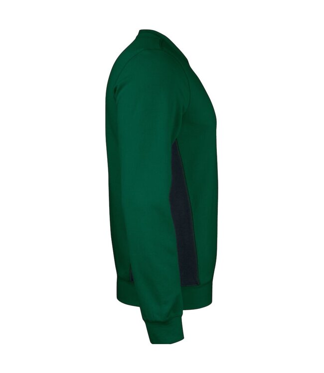 Jobman 5402 Werksweater Bosgroen/Zwart