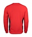 Jobman 5402 Werksweater Rood/Zwart