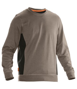 Jobman Jobman 5402 Werksweater Khaki/Zwart