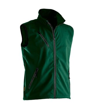 Jobman Jobman 7502 Softshell Bodywarmer Groen