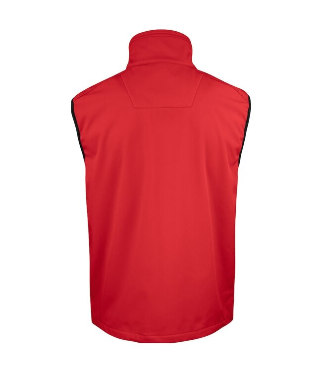 Jobman 7502 Softshell Bodywarmer Rood