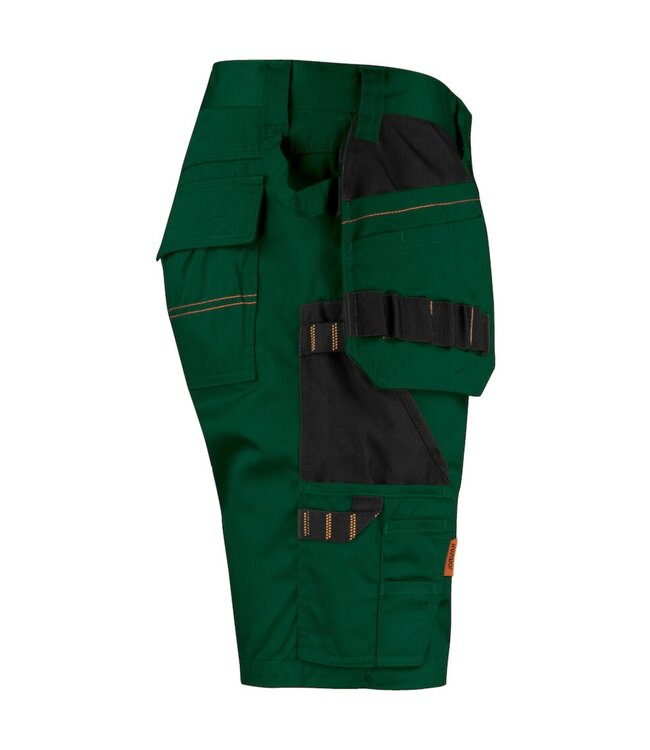 Jobman 2722 Korte Werkbroek Groen/Zwart
