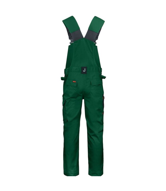 Jobman 3730 Bib N' Brace Groen/Zwart