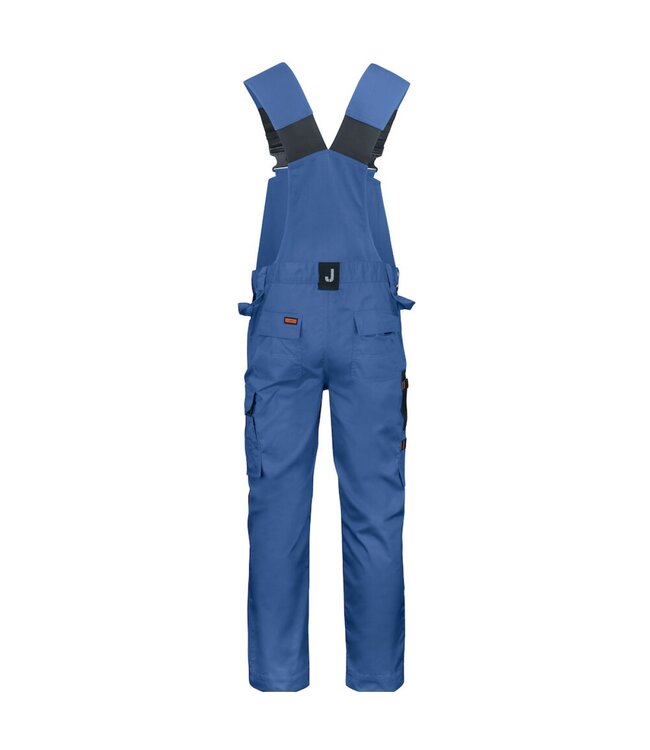 Jobman 3730 Bib N' Brace Blauw/Zwart