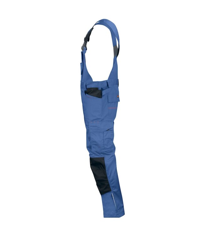 Jobman 3730 Bib N' Brace Blauw/Zwart