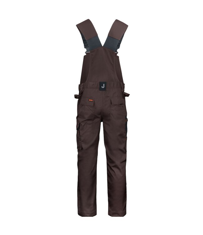 Jobman 3730 Bib N' Brace Bruin/Zwart
