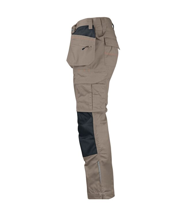 Jobman 2322 Werkbroek Khaki/Zwart