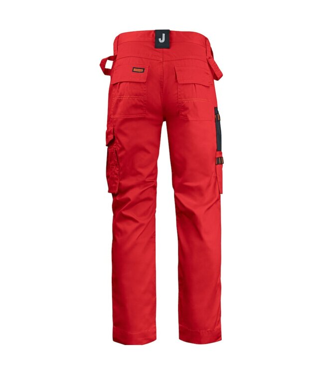 Jobman 2321 Service Werkbroek Rood/Zwart