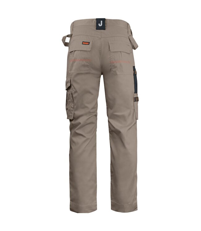 Jobman 2321 Service Werkbroek Khaki/Zwart