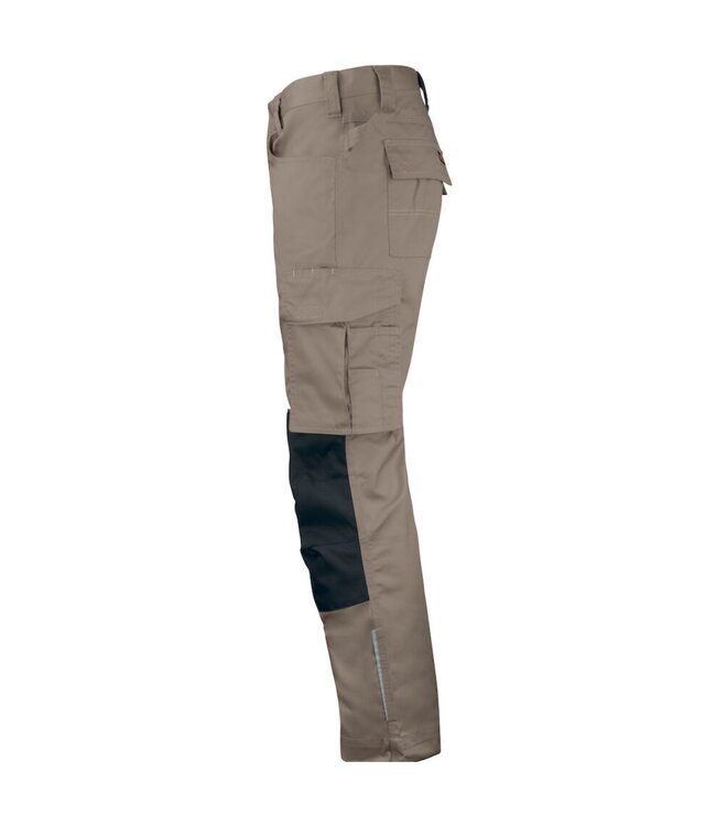 Jobman 2321 Service Werkbroek Khaki/Zwart