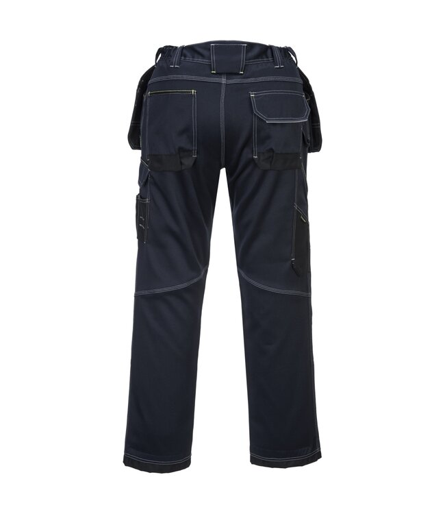 Portwest PW3 Werkbroek met Holsterzakken Marineblauw/Zwart