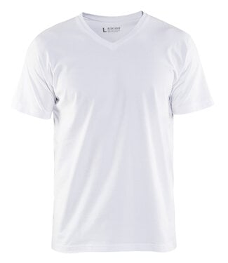 Blaklader Blaklader 3360 T-Shirt V-hals Wit