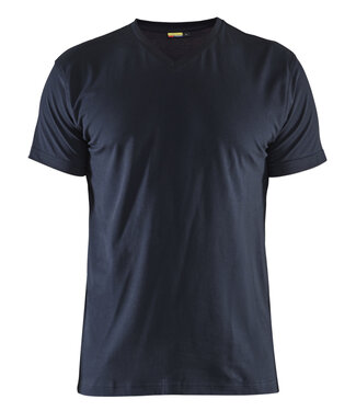 Blaklader Blaklader 3360 T-Shirt V-hals Donkerblauw