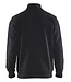 Blaklader 3353 Werksweater Korte Rits Zwart/Korenblauw XXL