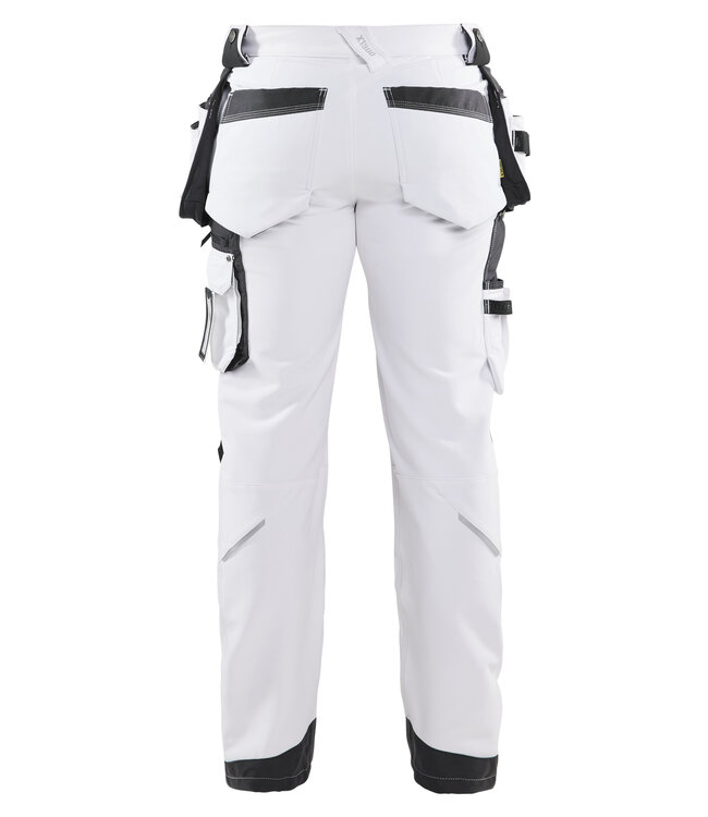 Blaklader 1079 Schilders Werkbroek 4-weg Stretch Wit/Donkergrijs