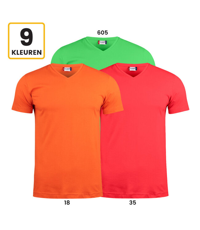 Clique T-Shirt V-Neck