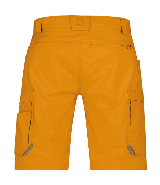 DASSY Zion Korte Werkbroek Stretch Geel
