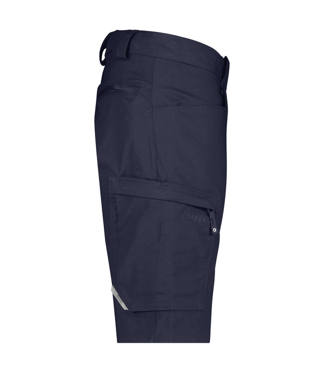DASSY Zion Korte Werkbroek Stretch Donkerblauw